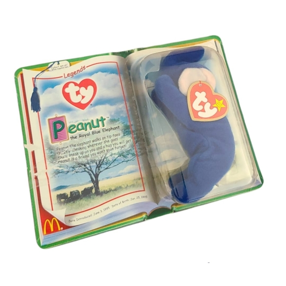 Ty Beanie Babies collectible the royal blue Elephant - Picture 4 of 4